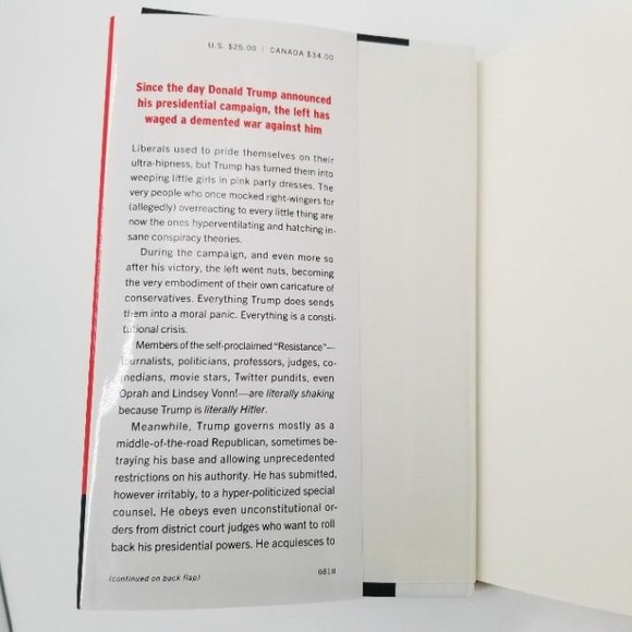 Politics Resistance Is Futile! by Ann Coulter  2018 Hardcover Dust Jacket - Picture 3 of 7